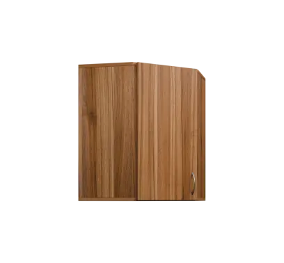 CHR - 40 horní skříňka, 1-dveřová, rohová, levá, 730x600x600, ořech světlý