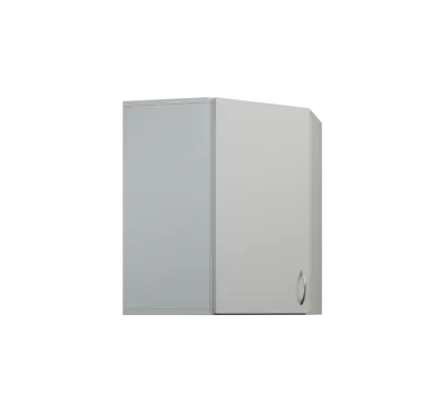 CHR - 40 horní skříňka, 1-dveřová, rohová, levá, 730x600x600, šedá