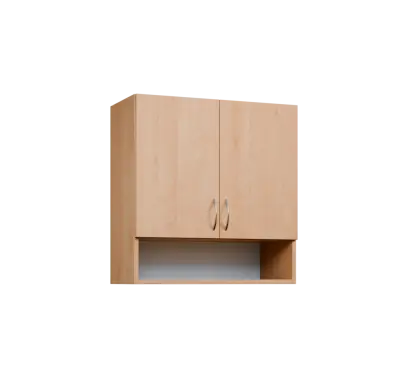 CH - 7ND horní skříňka, 2-dveřová/nika, 730x700x300, javor horský