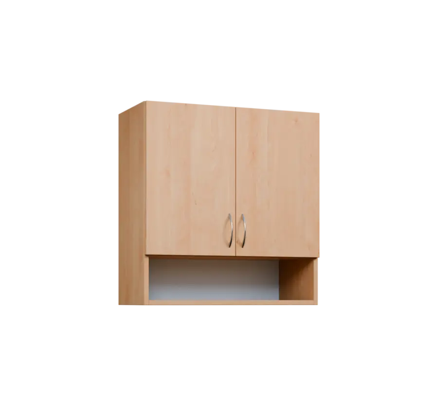 CH - 7ND horní skříňka, 2-dveřová/nika, 730x700x300, javor horský