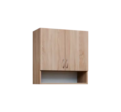 CH - 7ND horní skříňka, 2-dveřová/nika, 730x700x300, dub bardolino