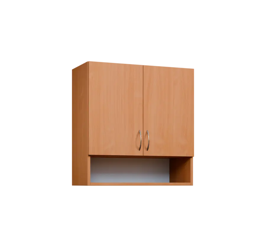 CH - 7ND horní skříňka, 2-dveřová/nika, 730x700x300, buk royal