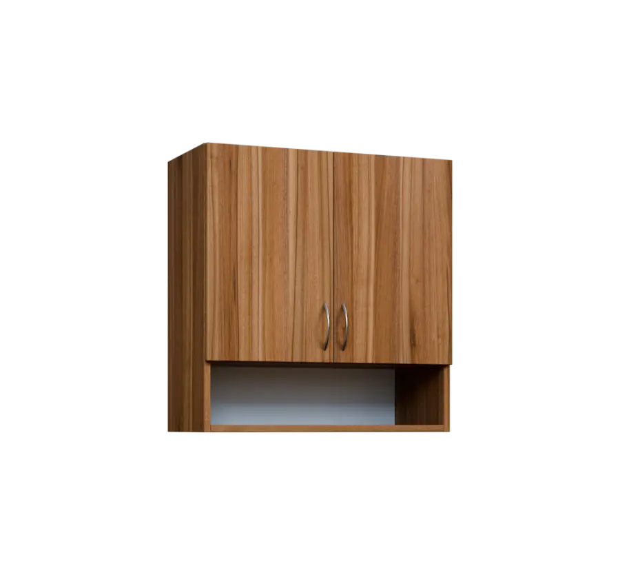 CH - 7ND horní skříňka, 2-dveřová/nika, 730x700x300, ořech světlý