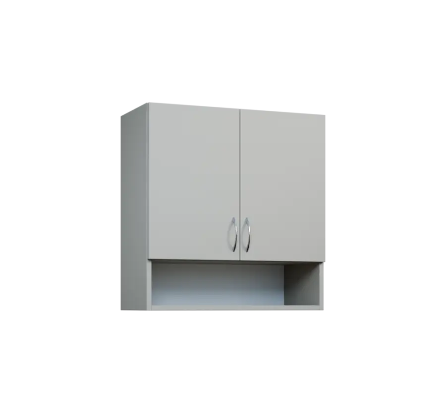 CH - 7ND horní skříňka, 2-dveřová/nika, 730x700x300, šedá