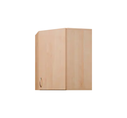 CHR - 40 horní skříňka, 1-dveřová, rohová, pravá, 730x600x600, javor horský