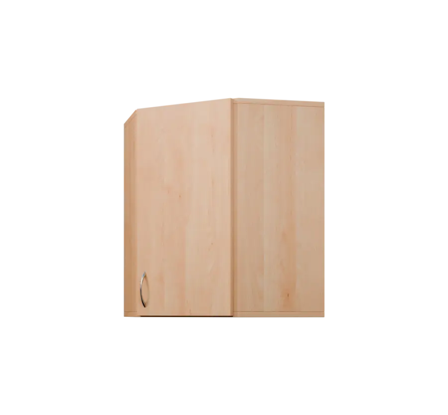 CHR - 40 horní skříňka, 1-dveřová, rohová, pravá, 730x600x600, javor horský