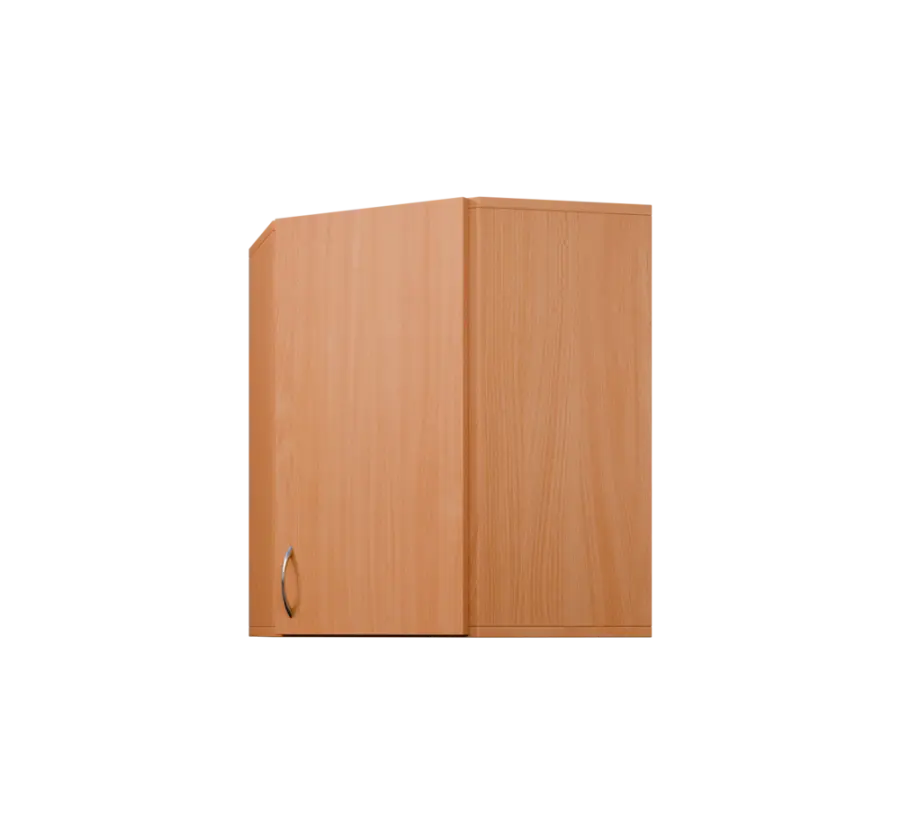 CHR - 40 horní skříňka, 1-dveřová, rohová, pravá, 730x600x600, buk royal