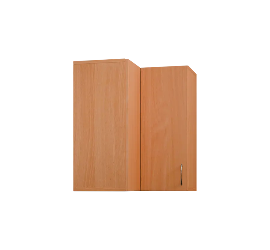 CHRD - 6 skříňka horní, rohová, 1-dveřová, levá, 730x600x600, buk royal