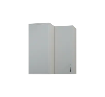 CHRD - 6 skříňka horní, rohová, 1-dveřová, levá, 730x600x600, šedá