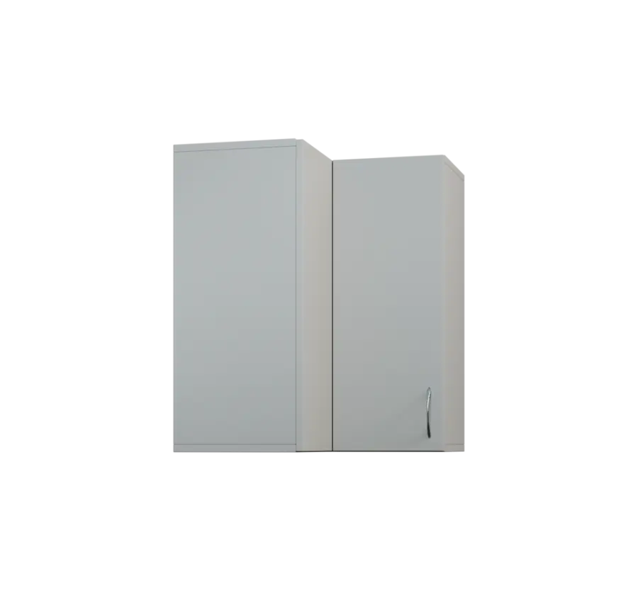 CHRD - 6 skříňka horní, rohová, 1-dveřová, levá, 730x600x600, šedá