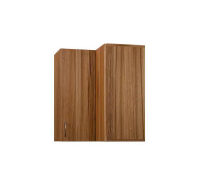 CHRD - 6 skříňka horní, rohová, 1-dveřová, pravá, 730x600x600, ořech světlý CHRD - 6 skříňka horní, rohová, 1-dveřová, pravá, 730x600x600, ořech světlý