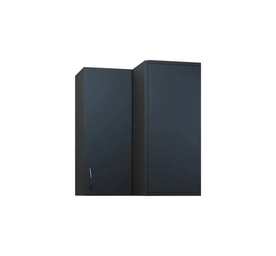 CHRD - 6 skříňka horní, rohová, 1-dveřová, pravá, 730x600x600, antracit