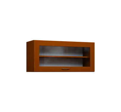 CHV - 94S horní skříňka, výklop, prosklená, 414x900x300, třešeň šumavská CHV - 94S horní skříňka, výklop, prosklená, 414x900x300, třešeň šumavská