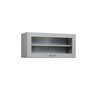 CHV - 94S horní skříňka, výklop, prosklená, 414x900x300, šedá CHV - 94S horní skříňka, výklop, prosklená, 414x900x300, šedá