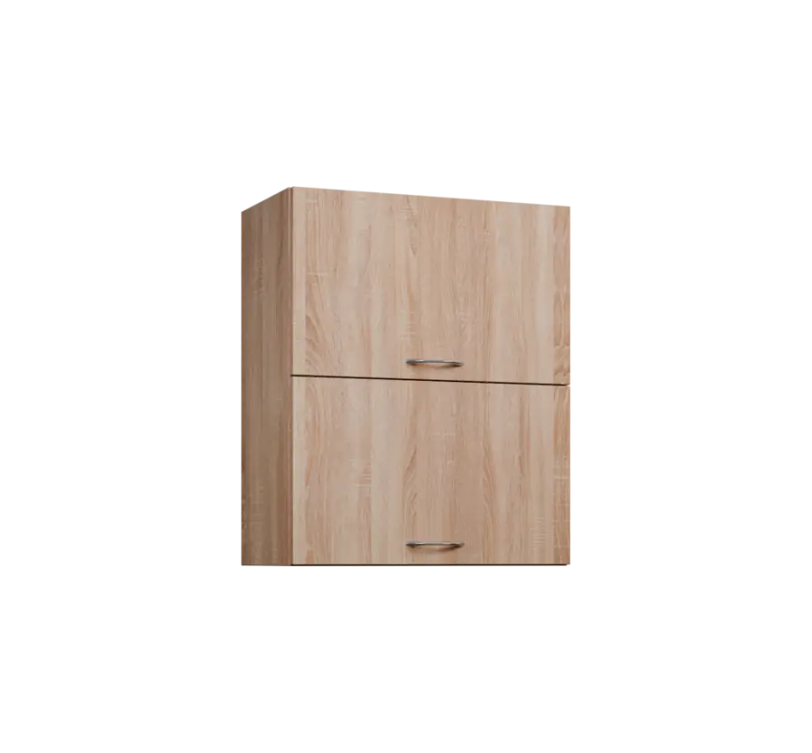 CHVV - 6D horní skříňka, 2 výklopy, 730x600x300, dub bardolino