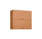 CHVV - 8D horní skříňka, 2 výklopy, 730x800x300, buk royal