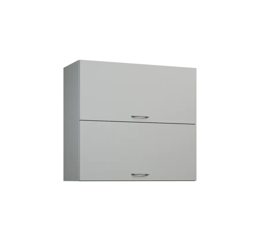 CHVV - 8D horní skříňka, 2 výklopy, 730x800x300, šedá