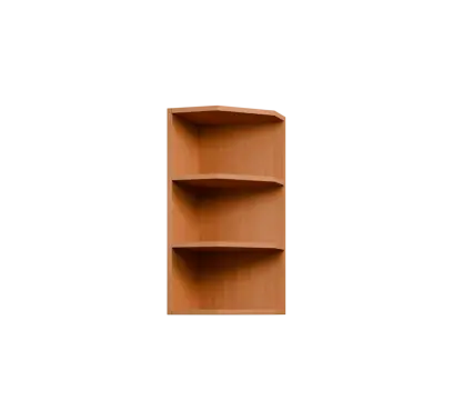 KHZ - 35 skříňka horní, rohová, policová, levá, 730x350x300, buk royal KHZ - 35 skříňka horní, rohová, policová, levá, 730x350x300, buk royal