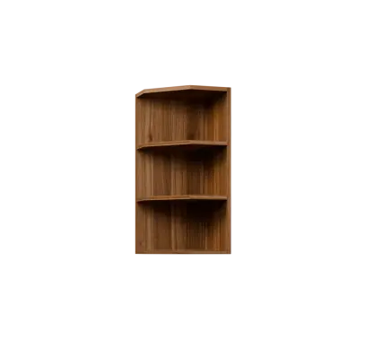 KHZ - 35 skříňka horní, rohová, policová, pravá, 730x350x300, ořech světlý KHZ - 35 skříňka horní, rohová, policová, pravá, 730x350x300, ořech světlý