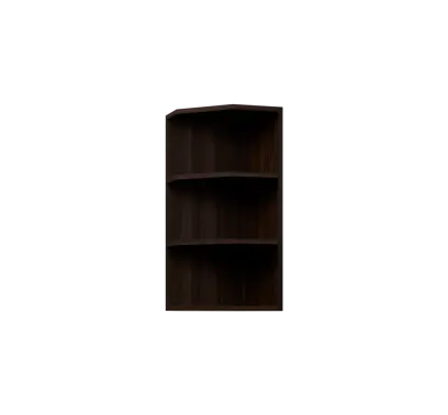 KHZ - 35 skříňka horní, rohová, policová, pravá, 730x350x300, ořech královský KHZ - 35 skříňka horní, rohová, policová, pravá, 730x350x300, ořech královský