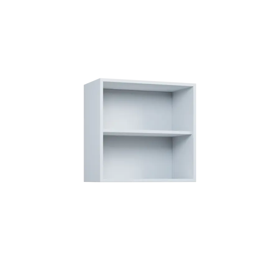 CH5 - 6N horní skříňka, nika, 580x600x300, bílá