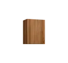 CH5 - 45D skříňka horní, 1-dveřová, levá, 580x450x300, ořech světlý