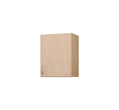 CH5 - 45D skříňka horní, 1-dveřová, pravá, 580x450x300, bříza světlá