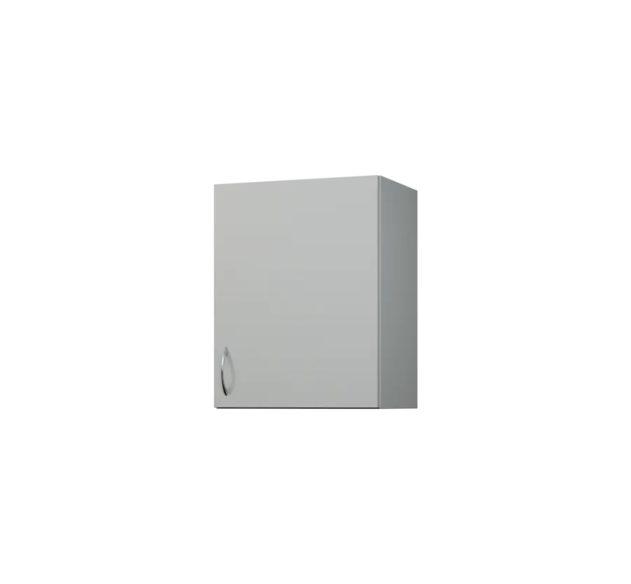 CH5 - 45D skříňka horní, 1-dveřová, pravá, 580x450x300, šedá