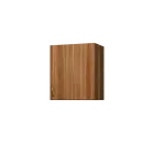 CH5 - 5D skříňka horní, 1-dveřová, pravá, 580x500x300, ořech světlý