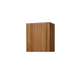 CH5 - 5D skříňka horní, 1-dveřová, pravá, 580x500x300, ořech světlý