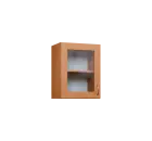 CH5 - 45S horní skříňka, 1-dveřová/prosklená, levá, 580x450x300, buk royal