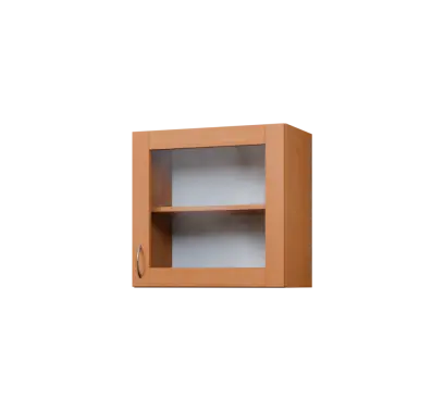 CH5 - 6S horní skříňka, 1-dveřová/prosklená, pravá, 580x600x300, buk royal