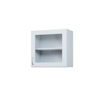CH5 - 6S horní skříňka, 1-dveřová/prosklená, pravá, 580x600x300, bílá CH5 - 6S horní skříňka, 1-dveřová/prosklená, pravá, 580x600x300, bílá