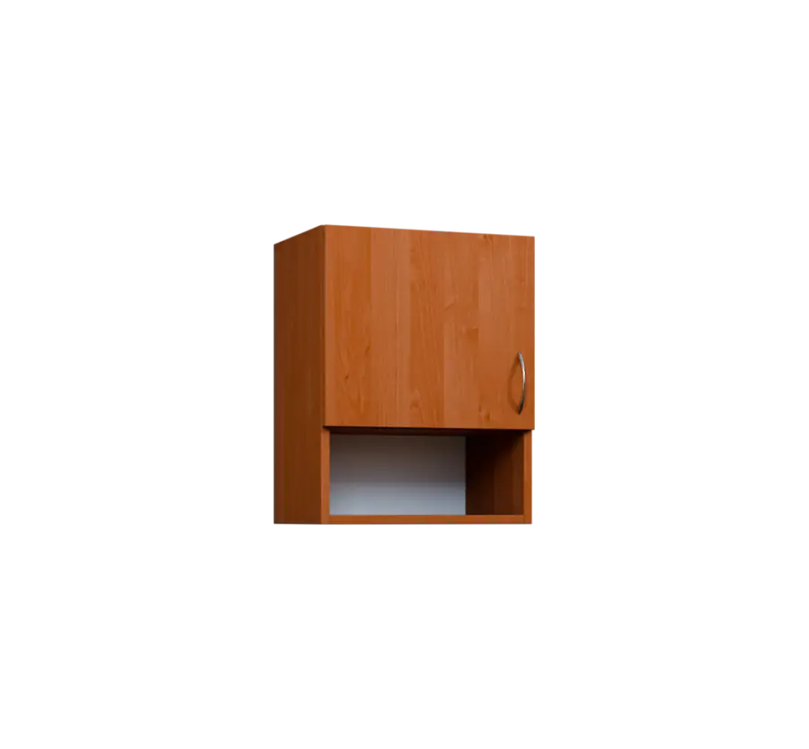 CH5 - 45ND horní skříňka, 1-dveřová/nika, levá, 580x450x300, olše jantar