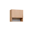 CH5 - 6ND horní skříňka, 1-dveřová/nika, levá, 580x600x300, javor horský