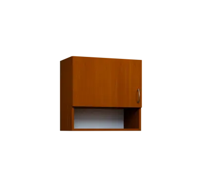CH5 - 6ND horní skříňka, 1-dveřová/nika, levá, 580x600x300, třešeň šumavská