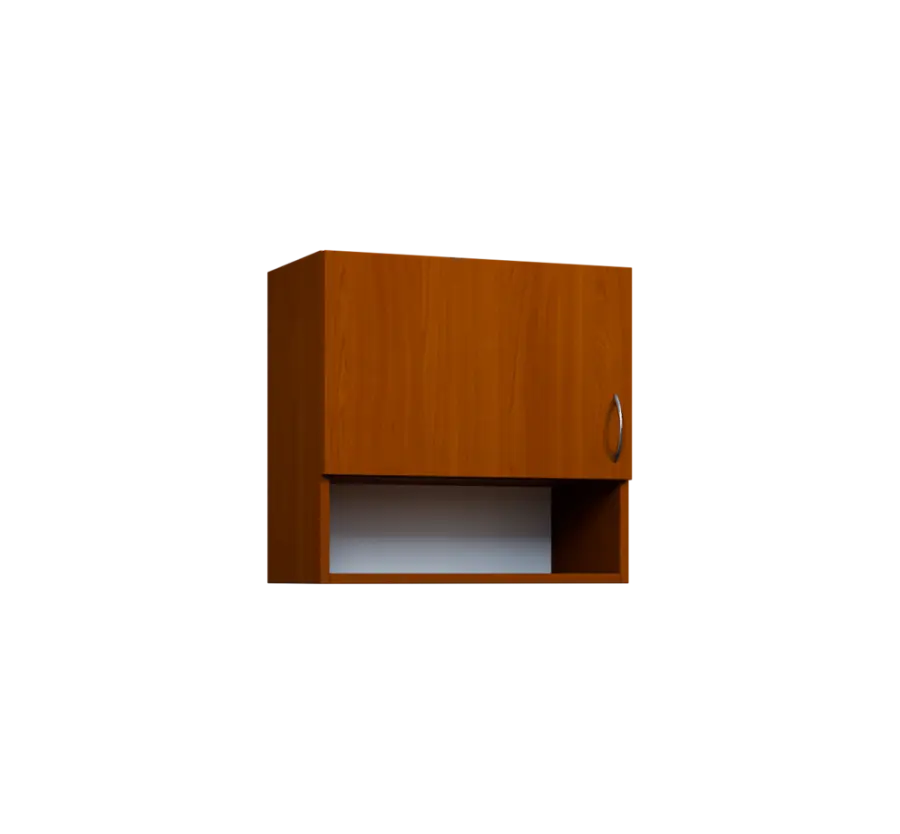 CH5 - 6ND horní skříňka, 1-dveřová/nika, levá, 580x600x300, třešeň šumavská
