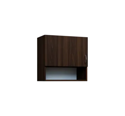 CH5 - 6ND horní skříňka, 1-dveřová/nika, levá, 580x600x300, ořech královský