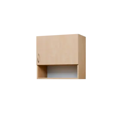 CH5 - 6ND horní skříňka, 1-dveřová/nika, pravá, 580x600x300, bříza světlá