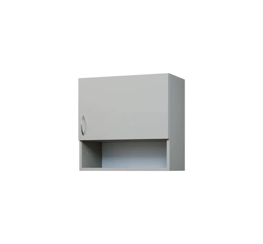 CH5 - 6ND horní skříňka, 1-dveřová/nika, pravá, 580x600x300, šedá