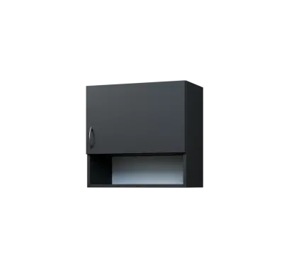 CH5 - 6ND horní skříňka, 1-dveřová/nika, pravá, 580x600x300, antracit CH5 - 6ND horní skříňka, 1-dveřová/nika, pravá, 580x600x300, antracit