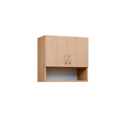 CH5 - 6ND2 horní skříňka, 2-dveřová/nika, 580x600x300, javor horský