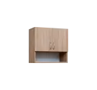 CH5 - 6ND2 horní skříňka, 2-dveřová/nika, 580x600x300, dub bardolino