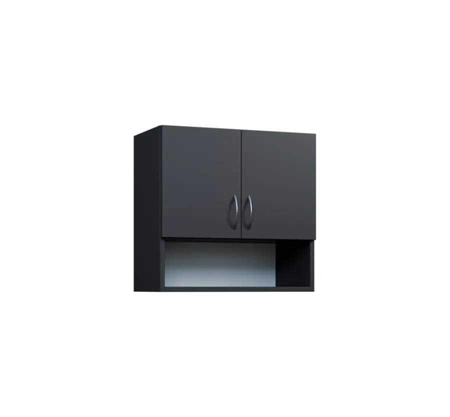 CH5 - 6ND2 horní skříňka, 2-dveřová/nika, 580x600x300, antracit