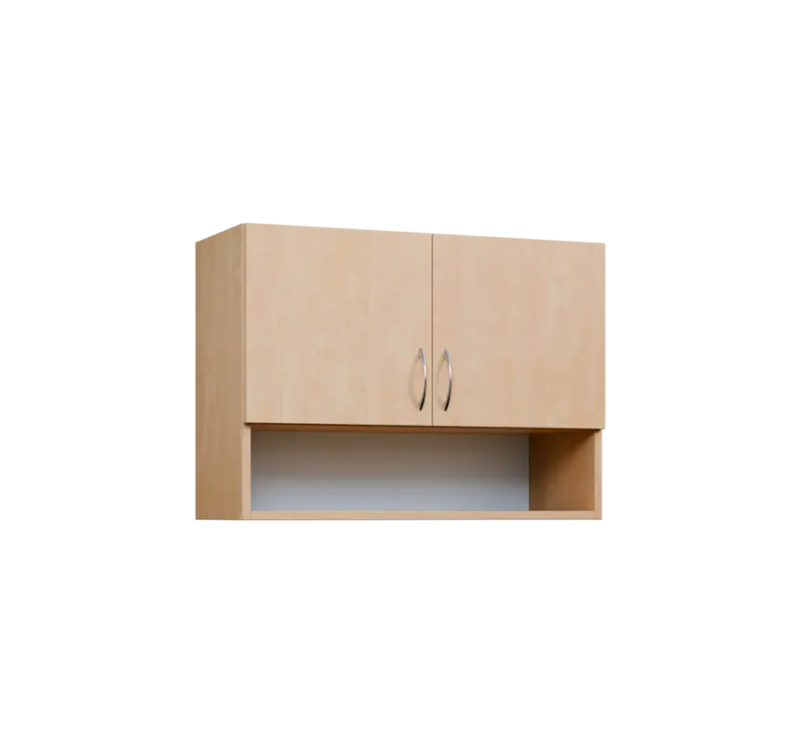 CH5 - 8ND horní skříňka, 2-dveřová/nika, 580x800x300, bříza světlá