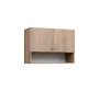 CH5 - 8ND horní skříňka, 2-dveřová/nika, 580x800x300, dub bardolino