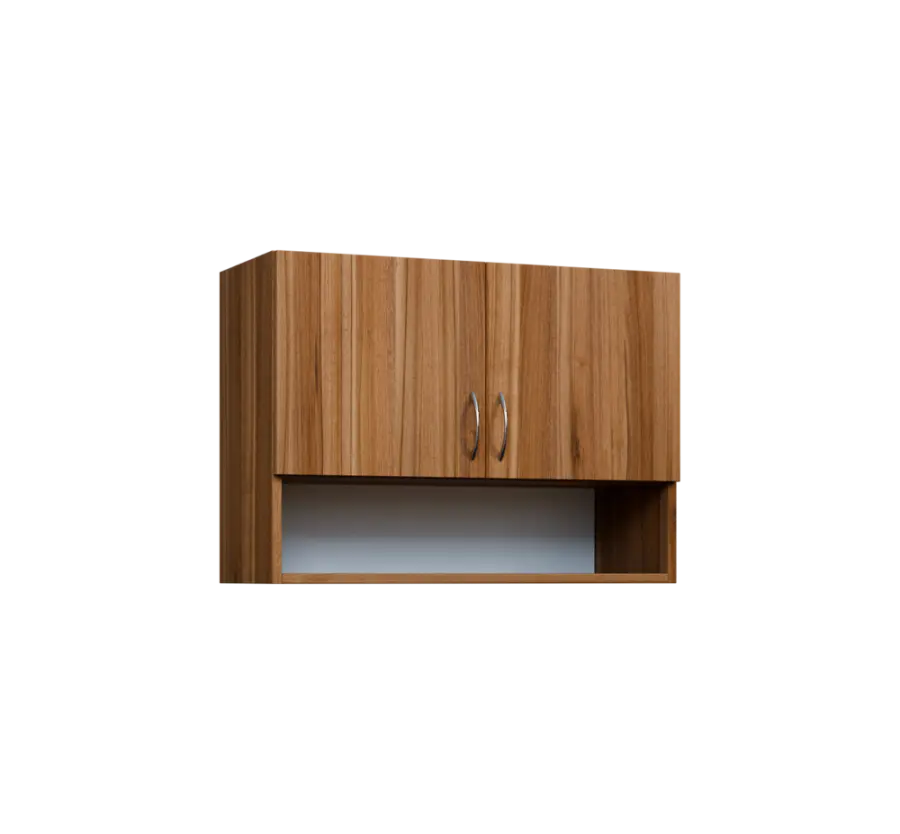 CH5 - 8ND horní skříňka, 2-dveřová/nika, 580x800x300, ořech světlý