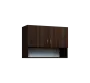 CH5 - 8ND horní skříňka, 2-dveřová/nika, 580x800x300, ořech královský