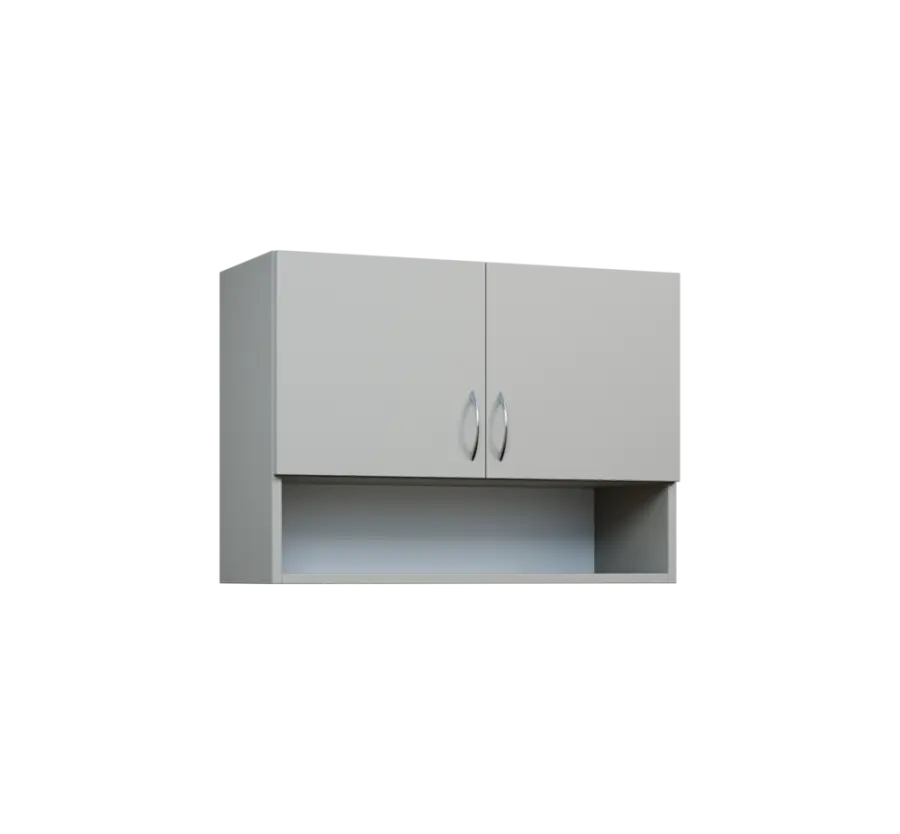 CH5 - 8ND horní skříňka, 2-dveřová/nika, 580x800x300, šedá