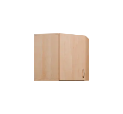 CHR5 - 40 horní skříňka, 1-dveřová, rohová, levá, 580x600x600, javor horský